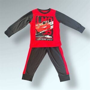 New Lightning McQueen Car Pajama Set